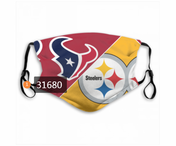 2020 NFL Pittsburgh Steelers 26039 Dust mask with filter